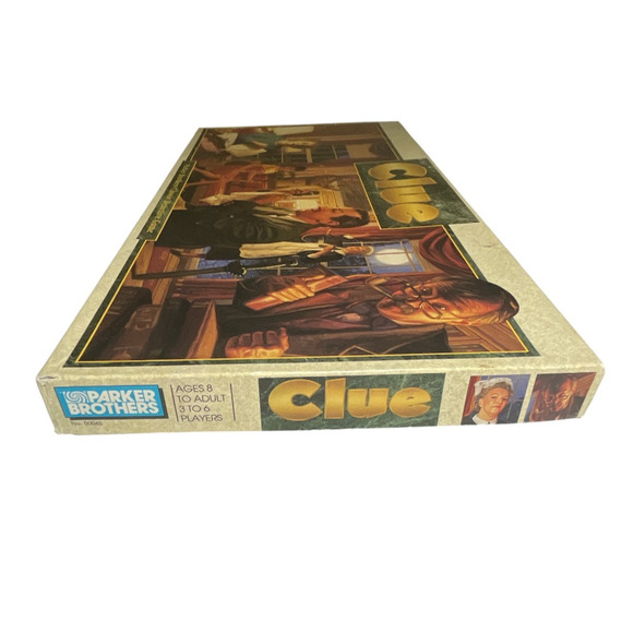 Vintage Clue by Parker Brothers 1992 00045 Classic Detective Board Game - Picture 8 of 8